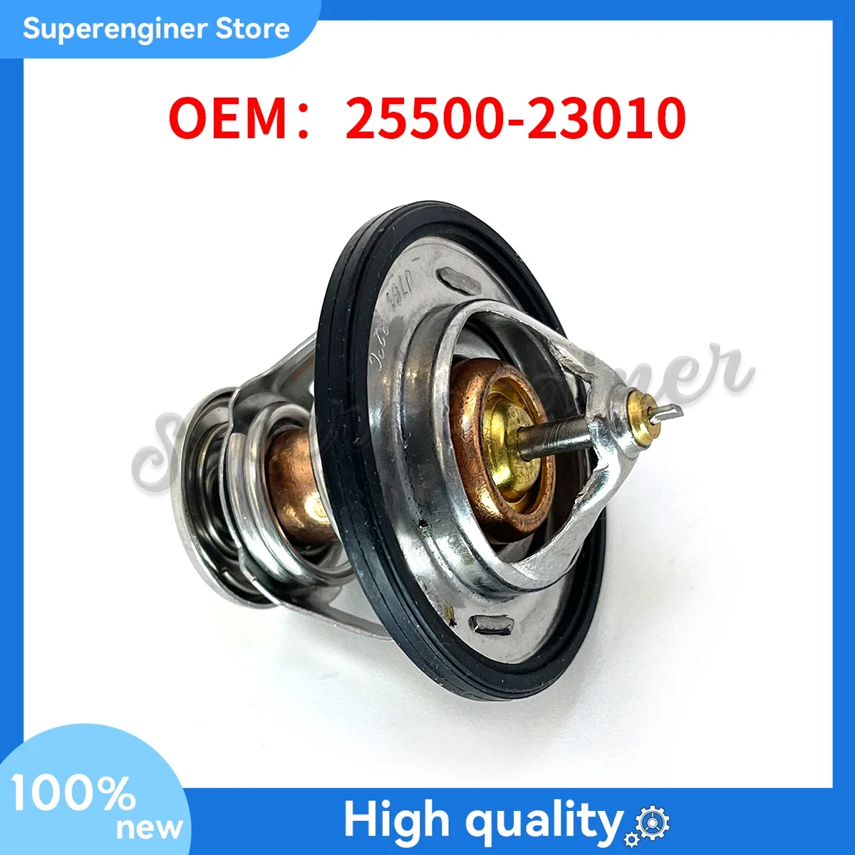 25500-23010 Thermostat Assembly  For 1996-2016 HYUNDAI ACCENT ELANTRA KIA FORTE OPTIMA RIO SOUL SPECTRA 2.0L 2.4L 2550023001