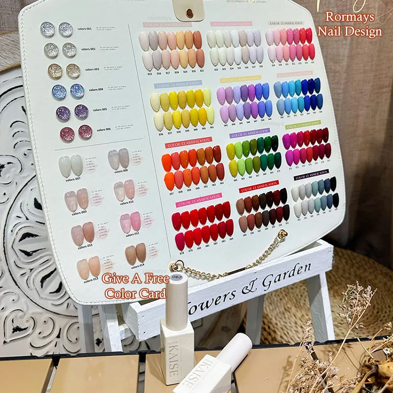 Ormays Mode Herbst Winter Gel Polieren 98 Farbe großes Set gemischt Klarlack Gel glänzende Glanz farbe UV Nail Art Fabrik