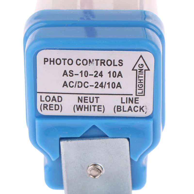 Automatic On Off Photocell Street Lamp Light Switch Controller DC AC 12/24/110/220V 50-60Hz 10A Photo Control Sensor Switch 1pc