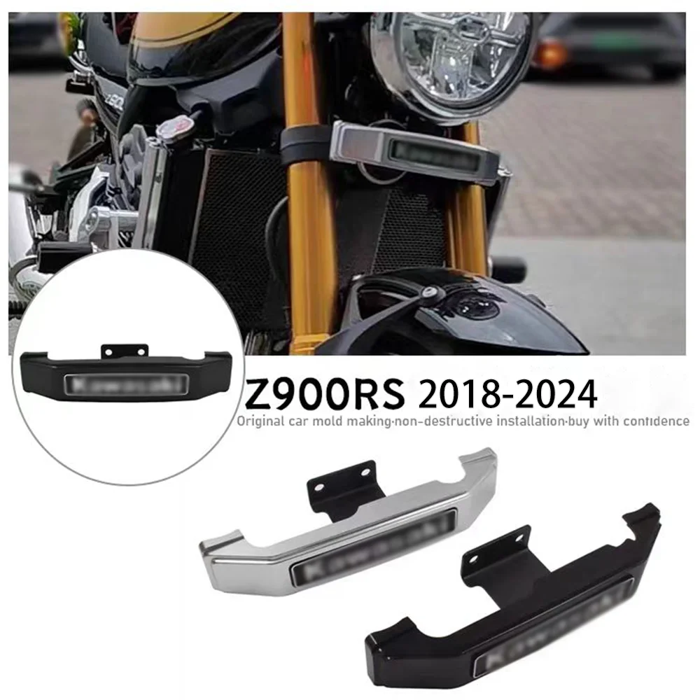 kawasaki logo Z900 RS Motorcycle Accessories Front Fork Tubes shock horn cowl Cover For KAWASAKI Z900RS Z 900 RS CAFE 2018-2024