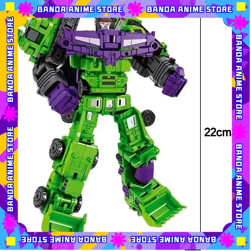 In Voorraad 6 in 1 MINI Devastator Transformatie Model MINI Devastator 22 CM Action Figure Robot Plastic Speelgoed BESTE Gift