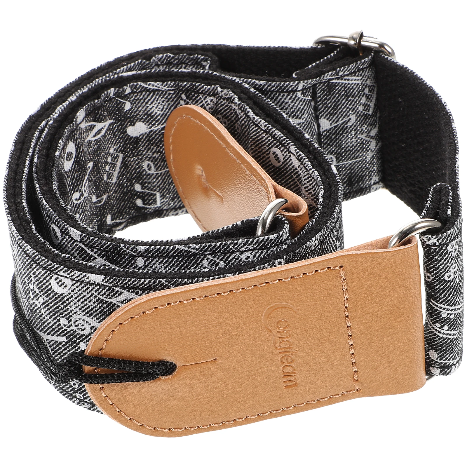 

Guitar Strap Sturdy Sling Finely Crafted Tip Adjustable Practical Bass Ukulele Banjo Classical Nylon Performance Comfort