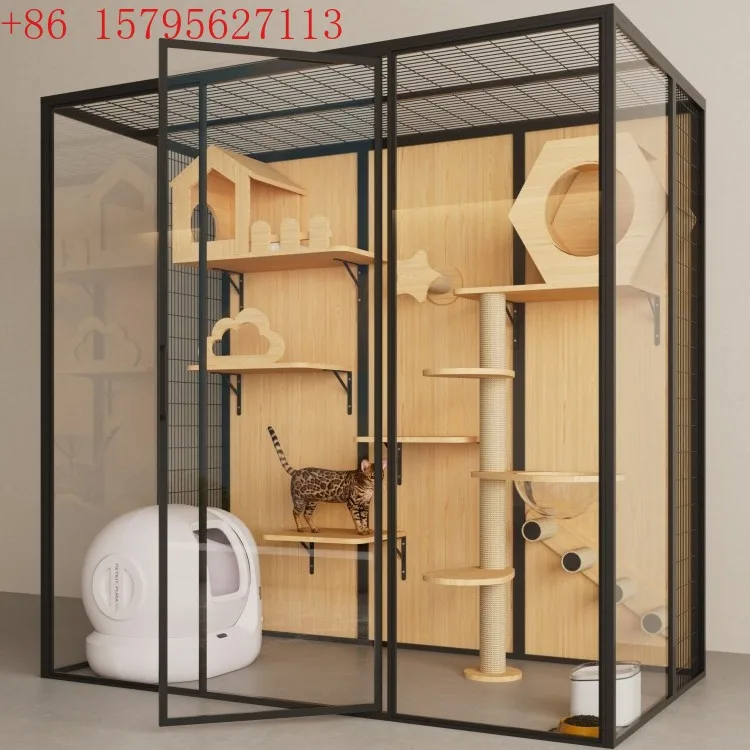 

Вилла катерия большая панорамная роскошная крупная клетка для кошек зоомагазин кошачий шкаф