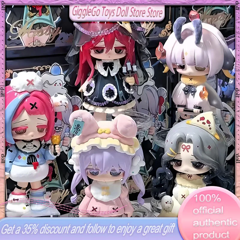 

100% Genuine In Stock Missy Sweet Mourning Lolita Crow Paradise Series Second-Generation Blind Box Cute Handmade Girl Gift