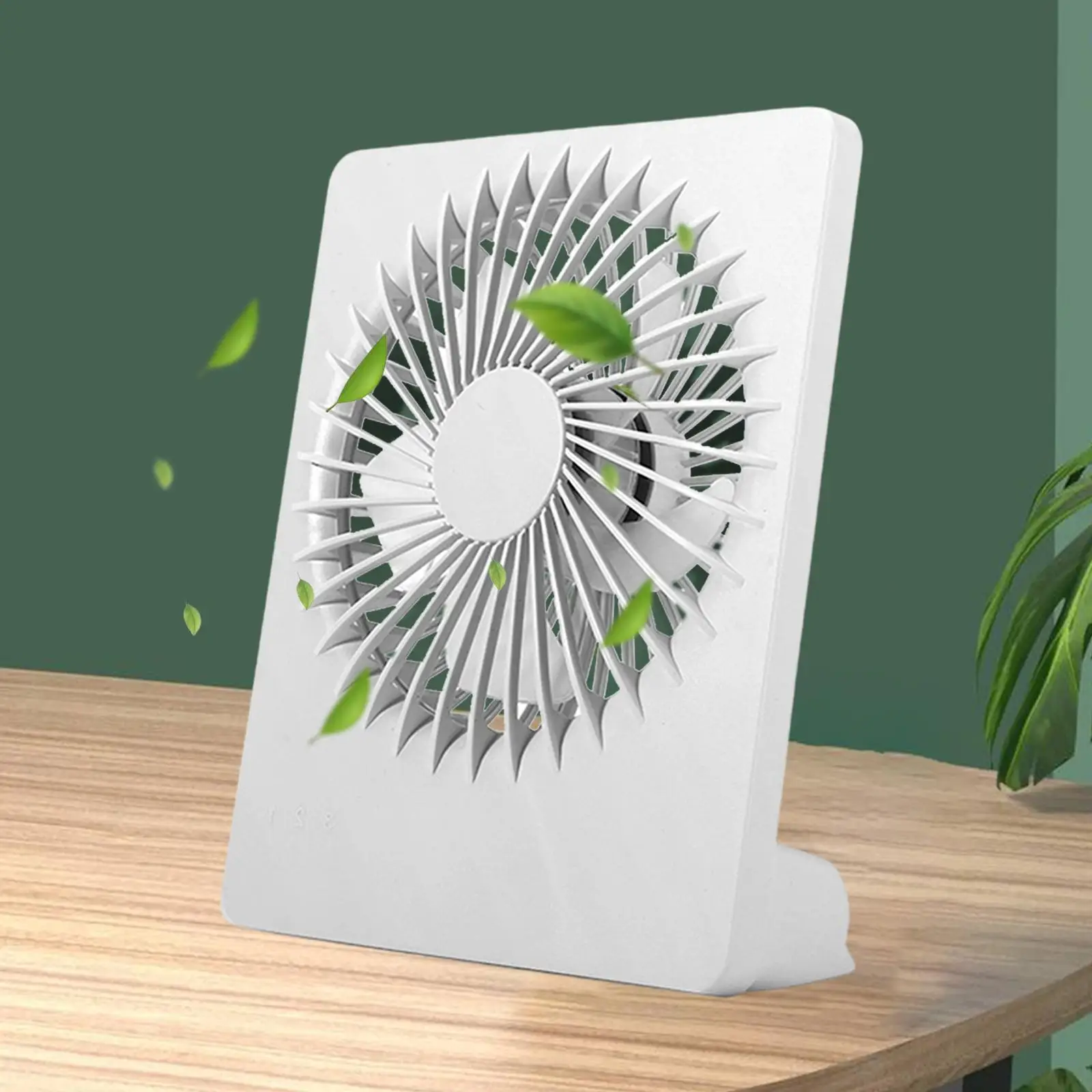 

Small USB Desk Fan 6" Table Fan Standing Strong Wind for Bedroom Travel Home