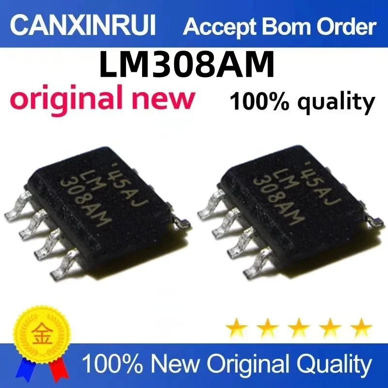 （10 pieces）LM308AM LM308 SOP-8 Operational Amplifier Chip