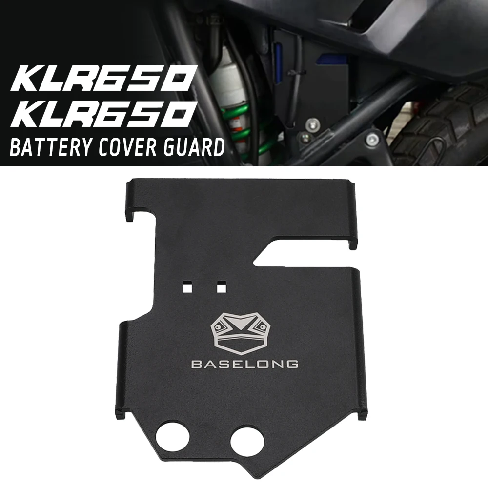 

Motorcycle Battery Cover For Kawasaki KLR 650 KLR650 klr650 2008-2018 2009 2010 2011 2012 2013 2014 2015 2016 2017 CNC Aluminum