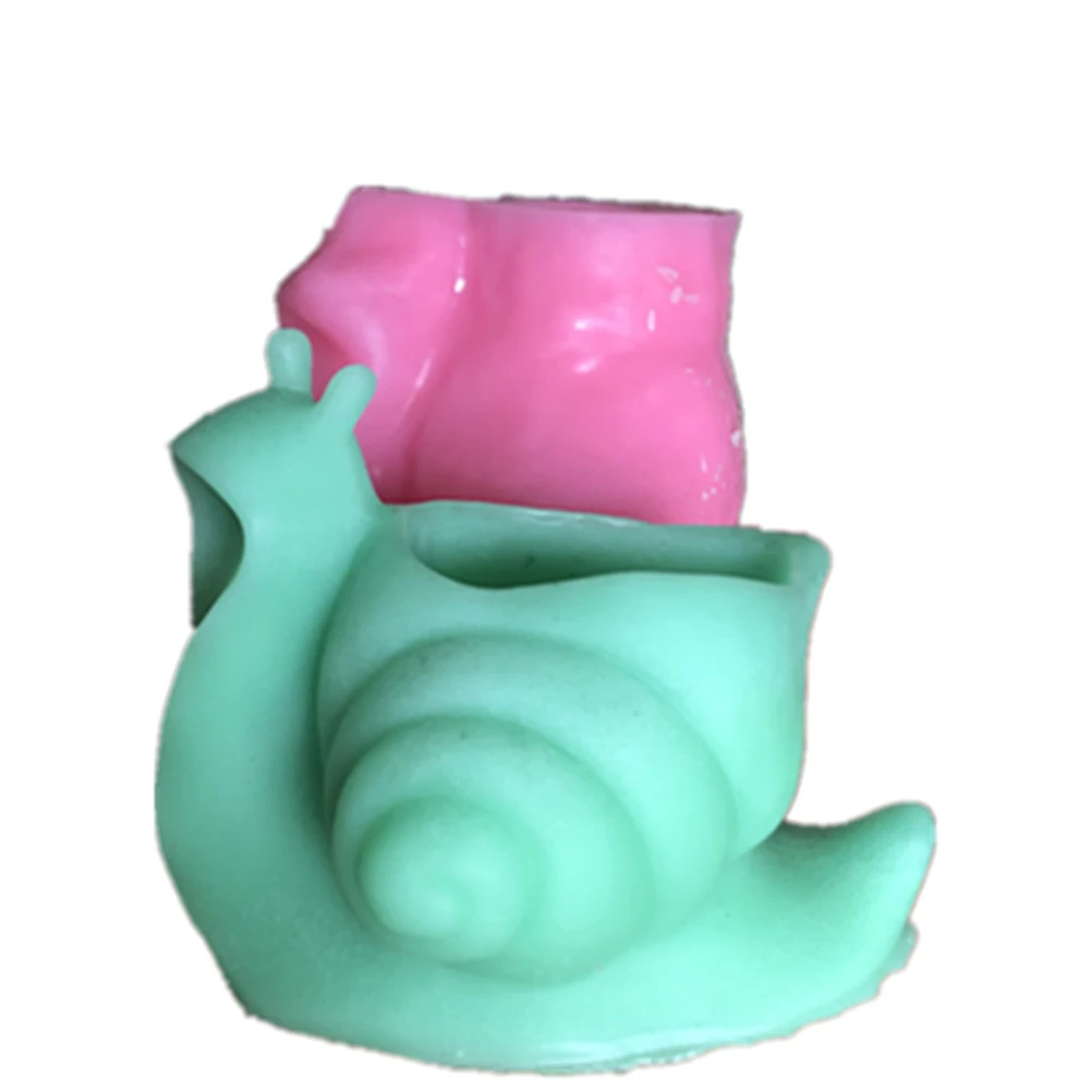 

Большие 3D силиконовые формы для вазы для улиток, бетонное украшение сада, цветочный горшок, форма для рукоделия из смолы