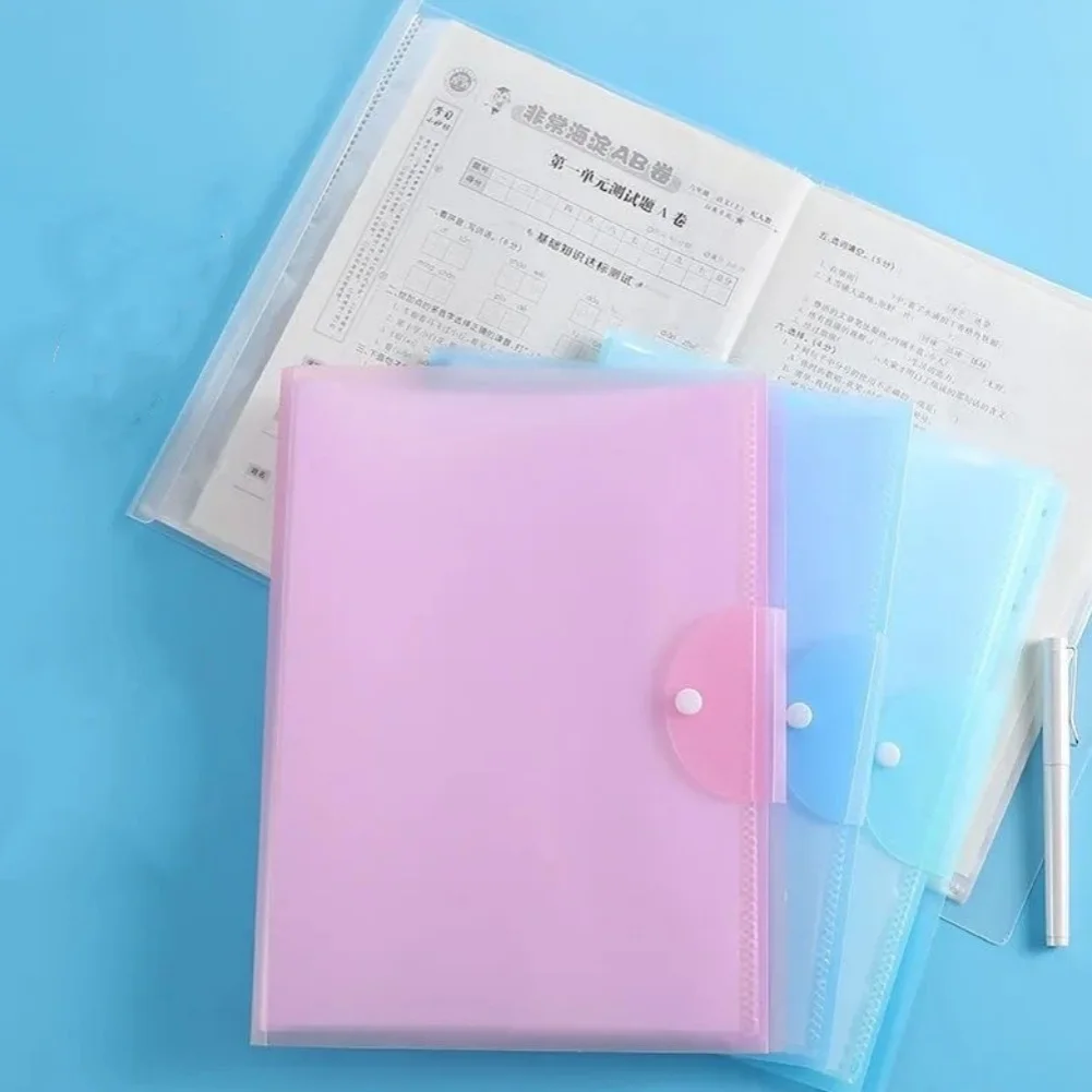 2 Pack Document Folders Plastic Envelopes A3 File Folder With Snap Closure For A3 Size Files School Office Storage Organizer