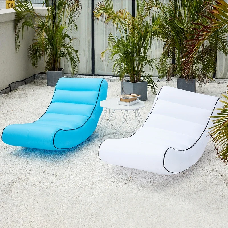 Outdoor Inflatable  Bag， Multi-Color Sofa， Comfortable  Bed ，Portable Single Sofa，Camping Grass Lazier Sofa