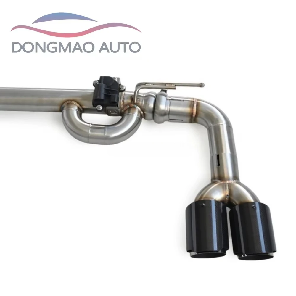 Suitable for BMW 540i G30G38 3.0T B58 2018-2024 Exhaust Pipe Stainless Steel Back Exhaust System with Valve 4 Tips view 6