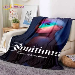3D Ariana Grande Cat Ari Singer Soft Blankets,Keep Warm Throw Blanket Comfortable Blanket for Picnic Beds Sofa Home Bedroom Gift