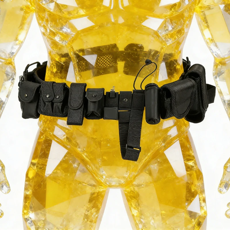 

Tactical Gun Holster Flashlight Pouch Sets 10In1 Multifunctional Utility Kit Belt Police Duty Belt Security Duty Belts