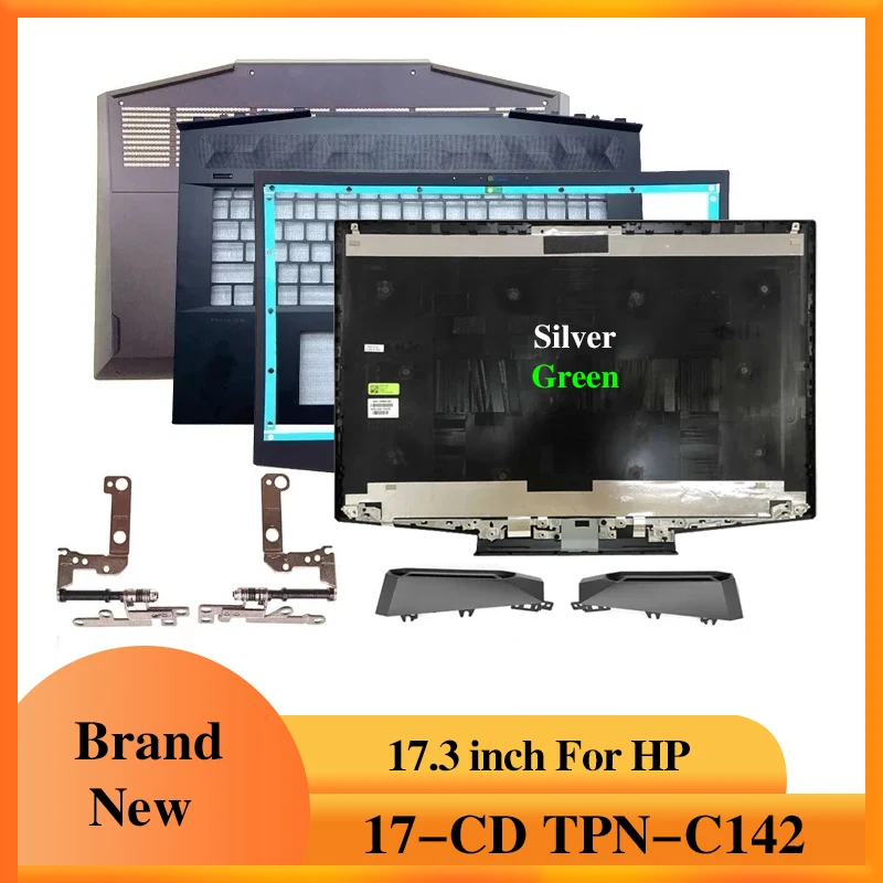 

Laptop Case For HP 17-CD TPN-C142 Notebook Screen LCD Back Cover/Front Bezel/Hinge Cover/Palmrest/Bottom Accessories