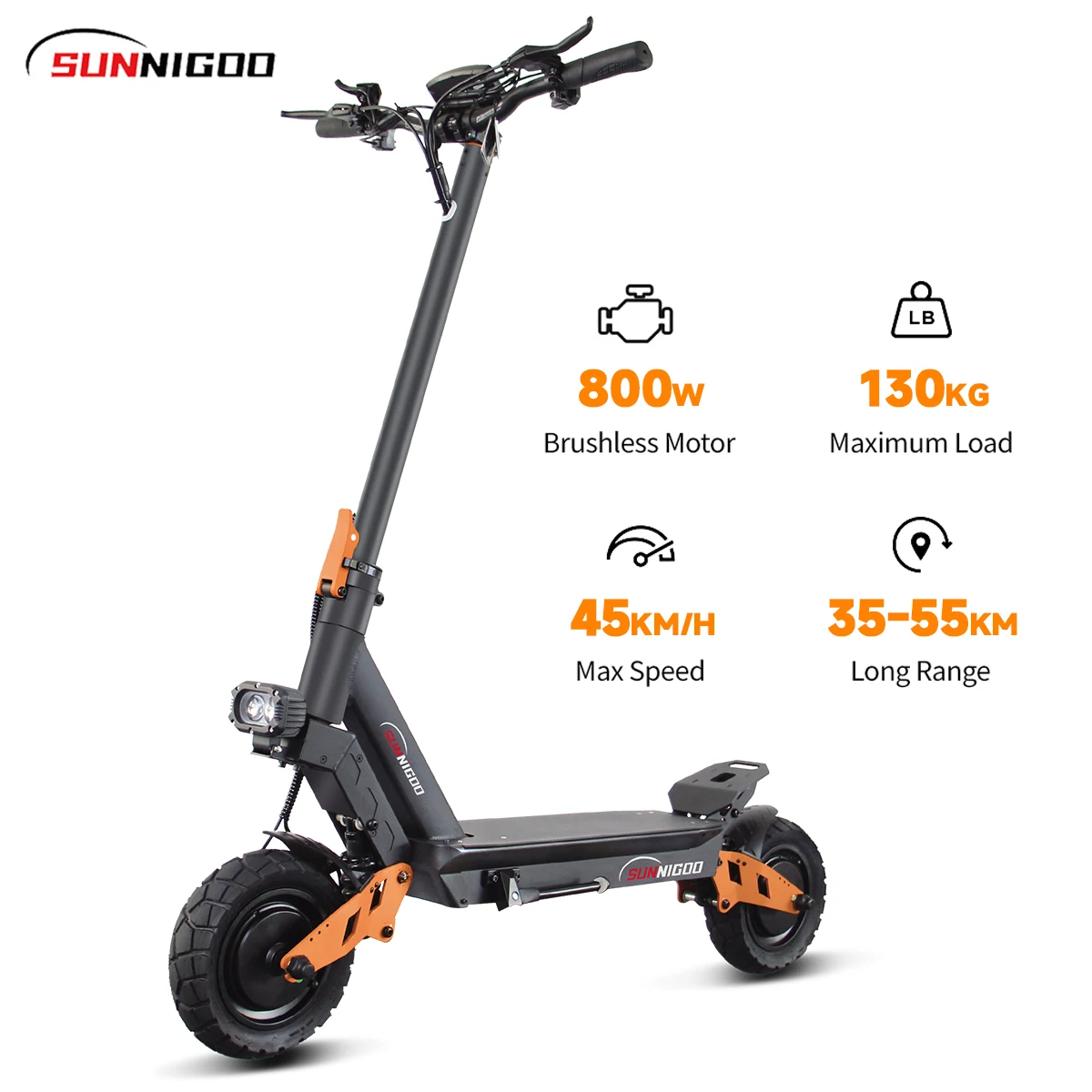 2025 Popular High Power 800W 45km/h Two-Wheel Electric Scooter for Adults Aluminum Alloy Material LED Display City E Scooters