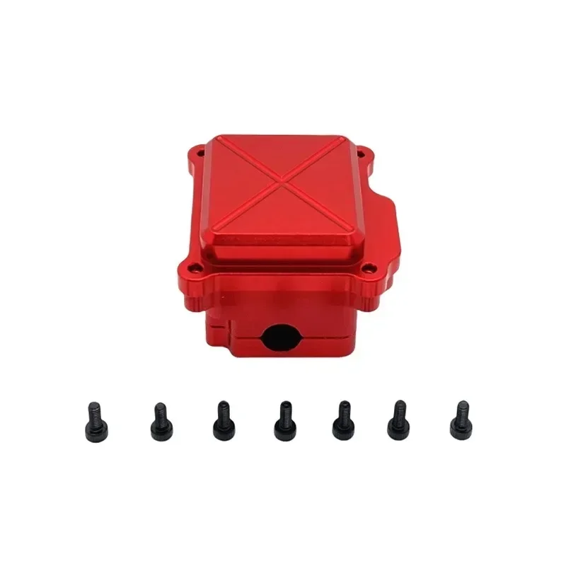 For MJX 1/14 14209 14210 Metal Center Shelf Receiver Box Protective Cover ESC Radio Electronic Tray Upgrade Spare Part