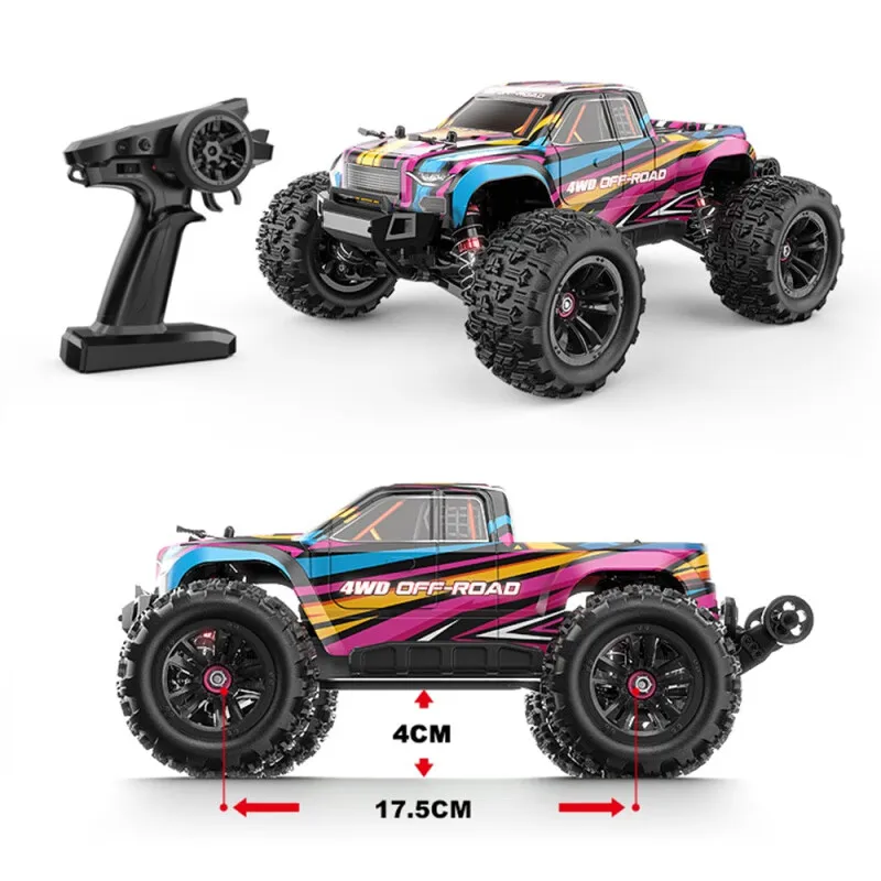 1/16 Brushless High Speed RC Car Vehicle Models 45km/h 2S For LIPO Battery MJX HYPER GO 16208 16209