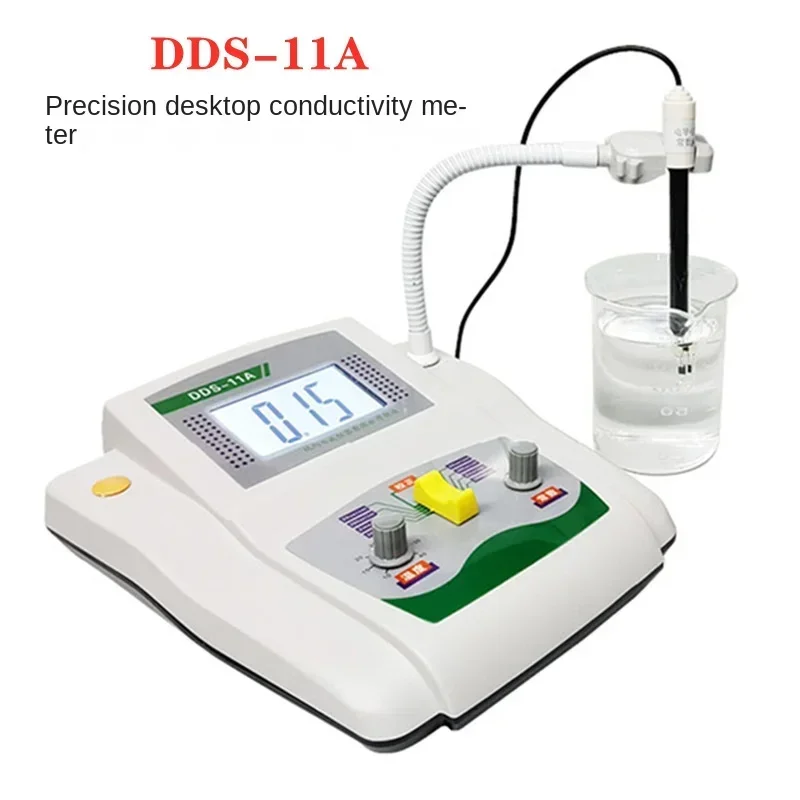 Precision Desktop Conductivity Meter DDS-11A Digital Display Laboratory Conductometer Water Quality Analyzer Spot