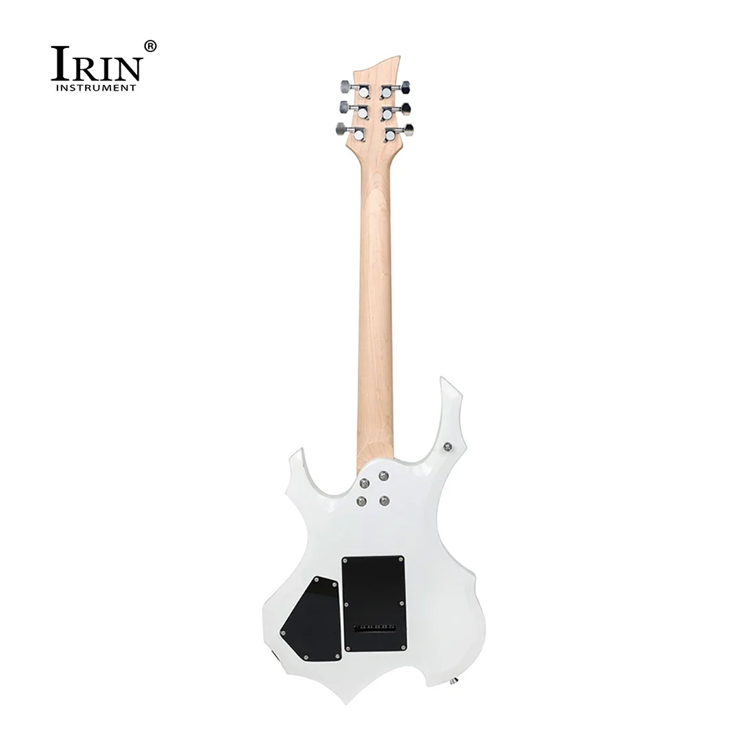 IRIN 6 Strings Electric Guitar 24 Frets Flame Electric Guitarra Maple Body Rosewood Fingerboard Electric Guitarra for Beginners