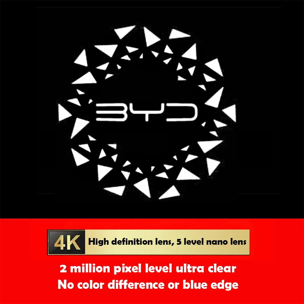 For BYD Sealion 07 EV 2024 2025 Car Welcome Light Door Projection Atmosphere Light Interior Modification Accessories view 6