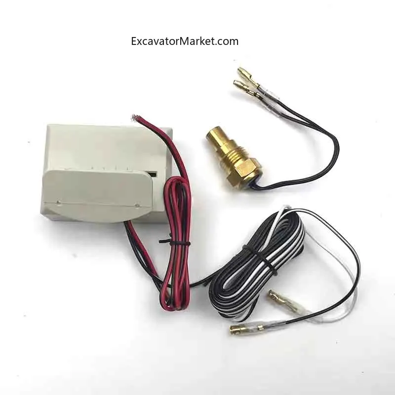 For excavator Excavator water temperature sensor LCD digital direct water meter for Daewoo 220-5 225-7 for Doosan