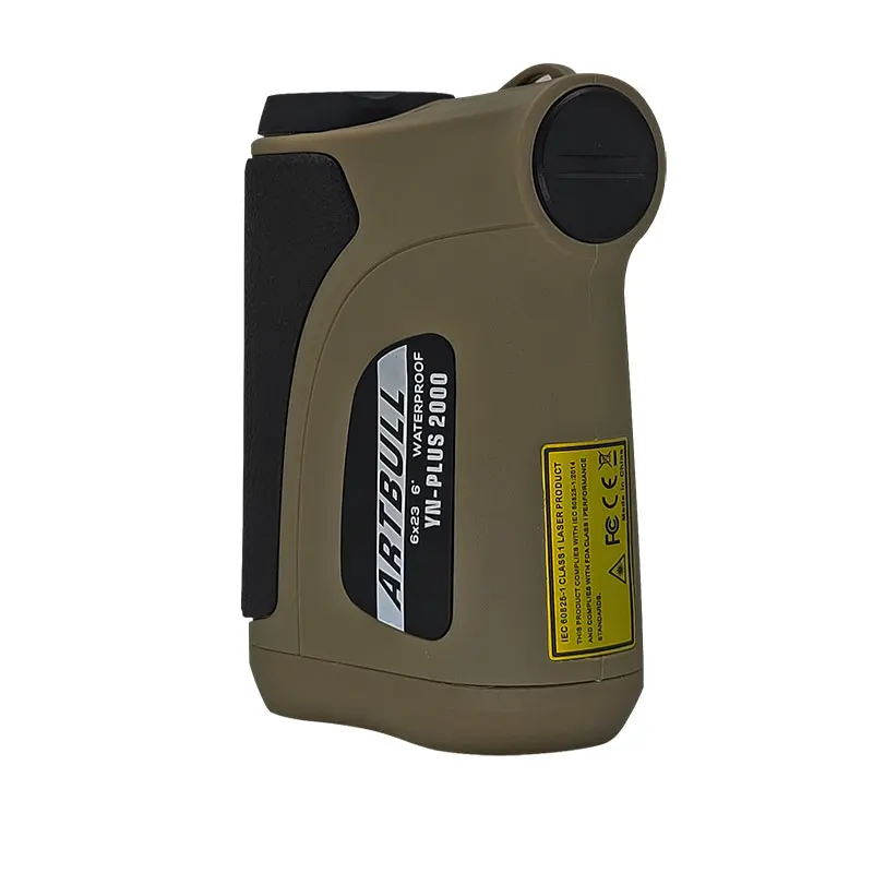 Laser Distance Meter 2000m Rangefinder Hunting 0.1m/yard Round To The Nearest Tenth Golf Rangefinder