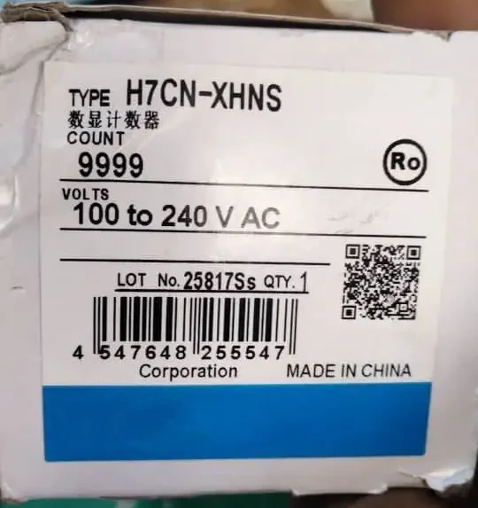 Brand new original H7CN-XHNS 6 pieces. SC63X100S 4 pieces. FX1S-30MR-001 2 pieces. H3CR-A8 12 pieces.