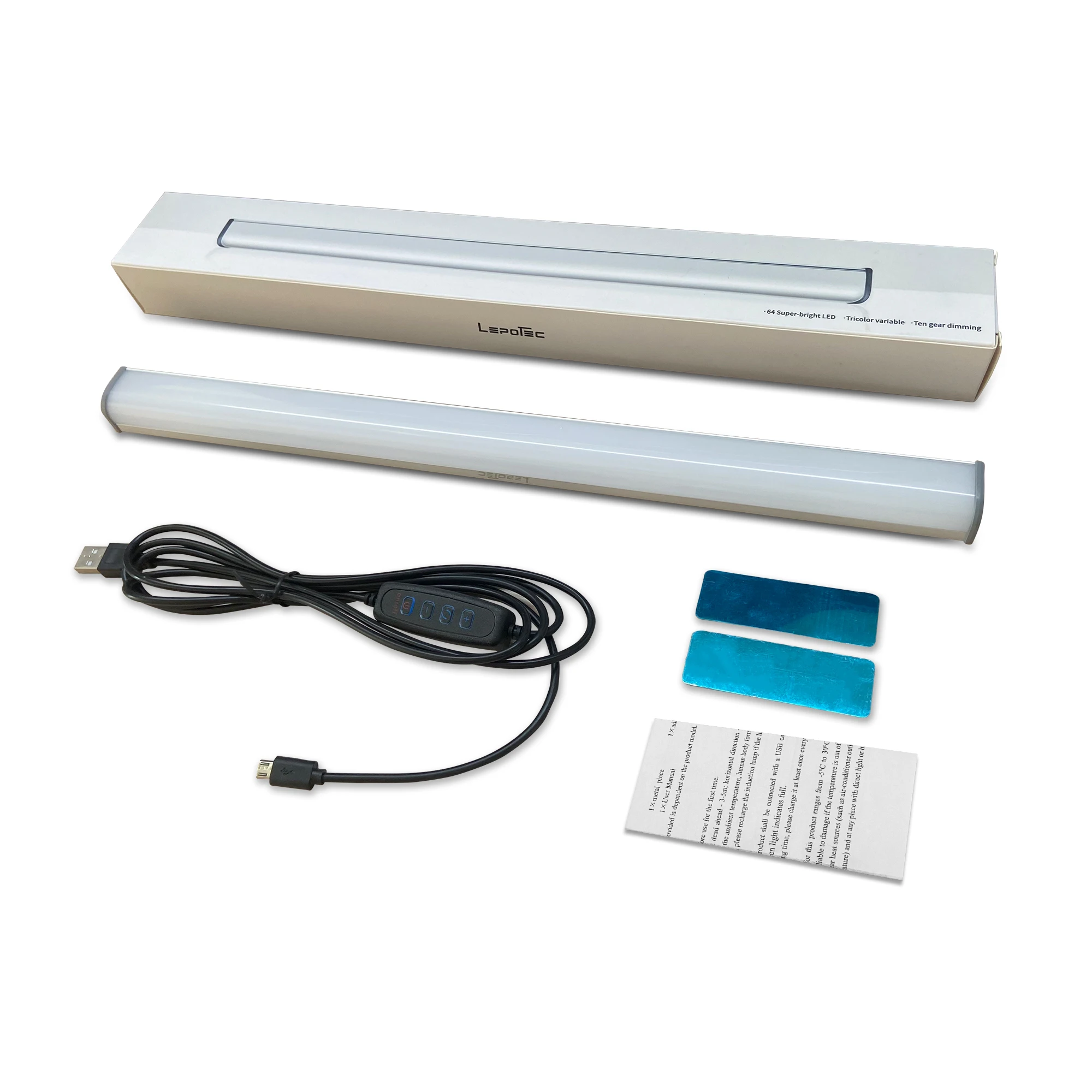 Lampu LED cermin rias Plug in Light lampu kamar mandi Vanity, 3 warna pencahayaan Dimmable untuk Vanity, kamar mandi, Kamar tidur, ruang baca