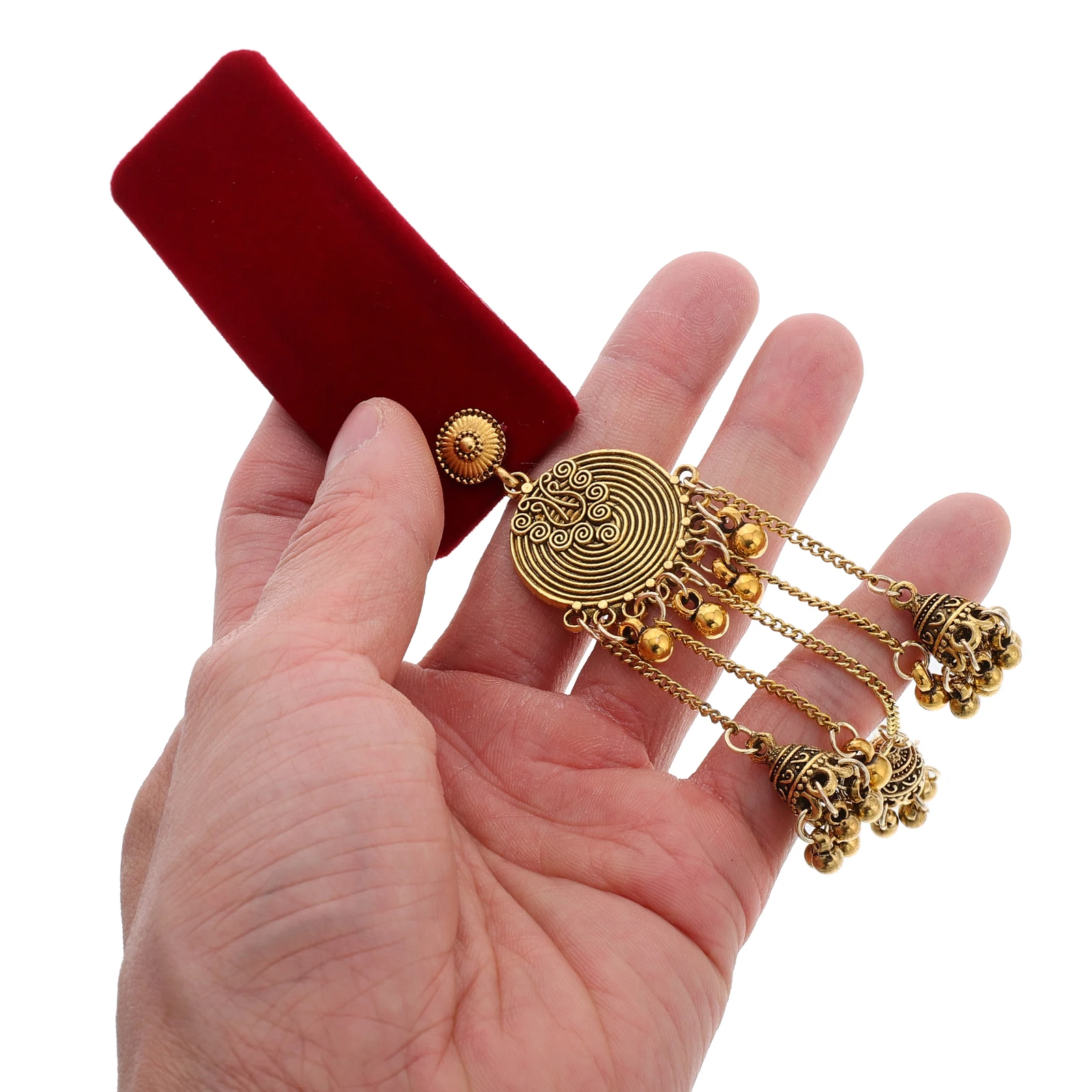 

Hair Accessories Hairpin Cloth Clips Decorative Wedding Barrette Barrettes for Women Chinese Fancy Issue Card