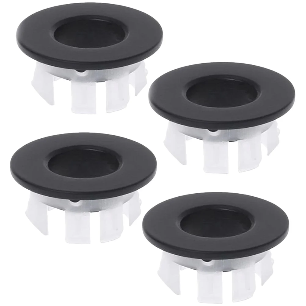 

Overflow Ring Sink Basin Cover Round Hole Drain Cap Tub Replacement Covers Bathroom Supplies Durability Stability Easy Install