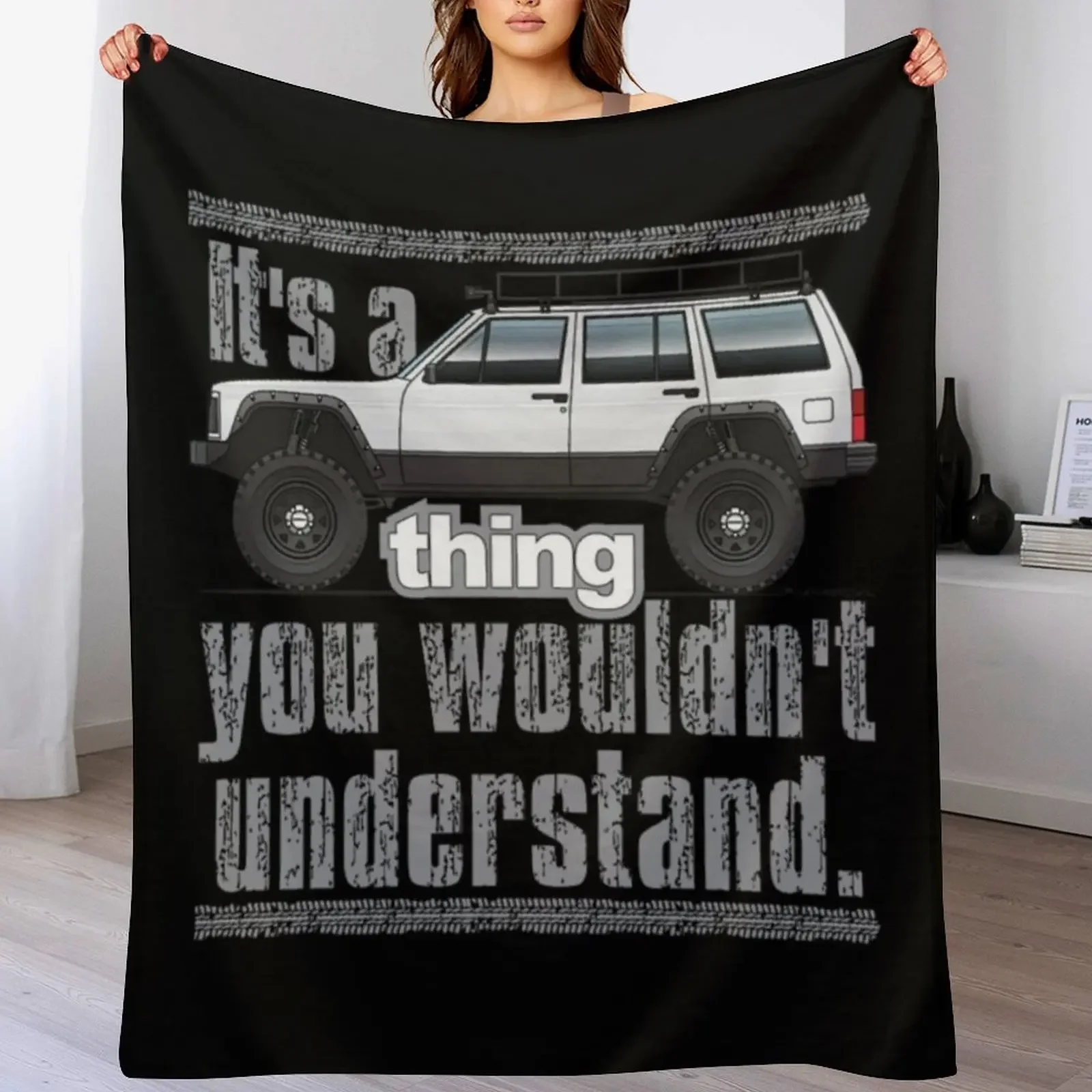 

XJ white Throw Blanket Extra Large Throw Heavy Beach Luxury Thicken Blankets