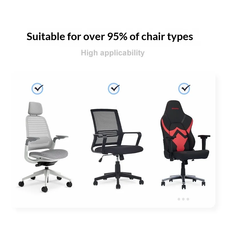 Office Armrest Pads, Height Increase Cushion with Thick Memory Foam for Computer Chair, Gaming Chair Arm Support Pillow view 5