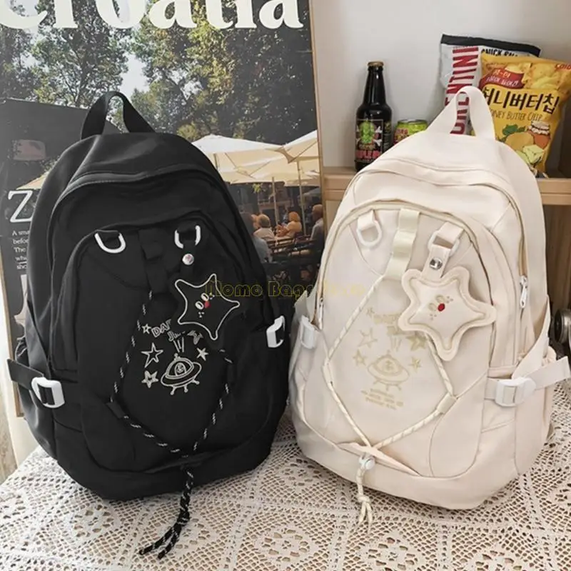 X90d stilvolle Schul -Rucksack -Rucksack -Backbeutel mit großer Kapazität School -Rucksack -Rucksäcke