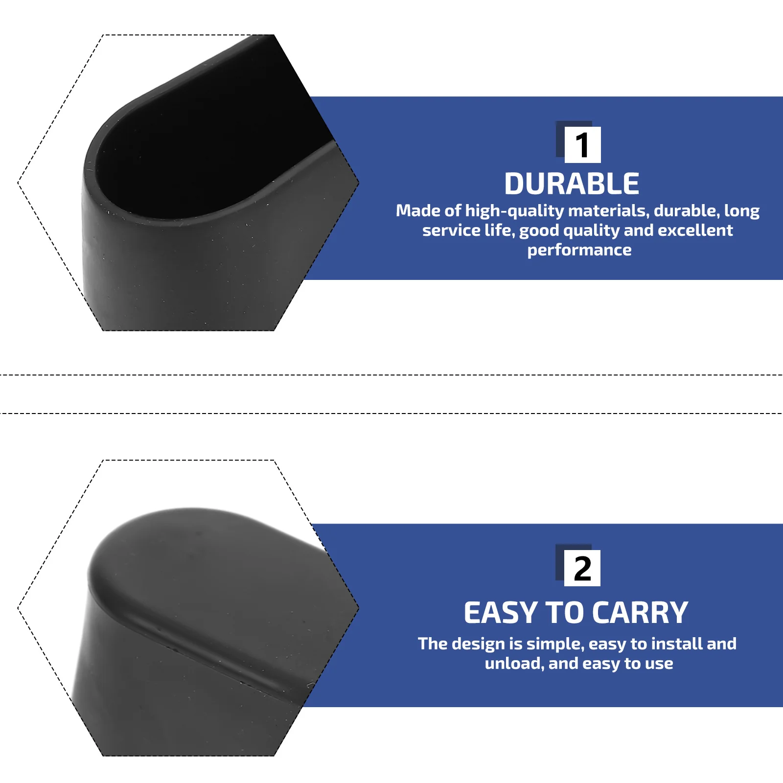 

24Pcs Furniture Feet Caps Non-Slip Chair Leg Floor Protectors Cover for Chair Legs Table Foot Pads Furniture Feet Cover