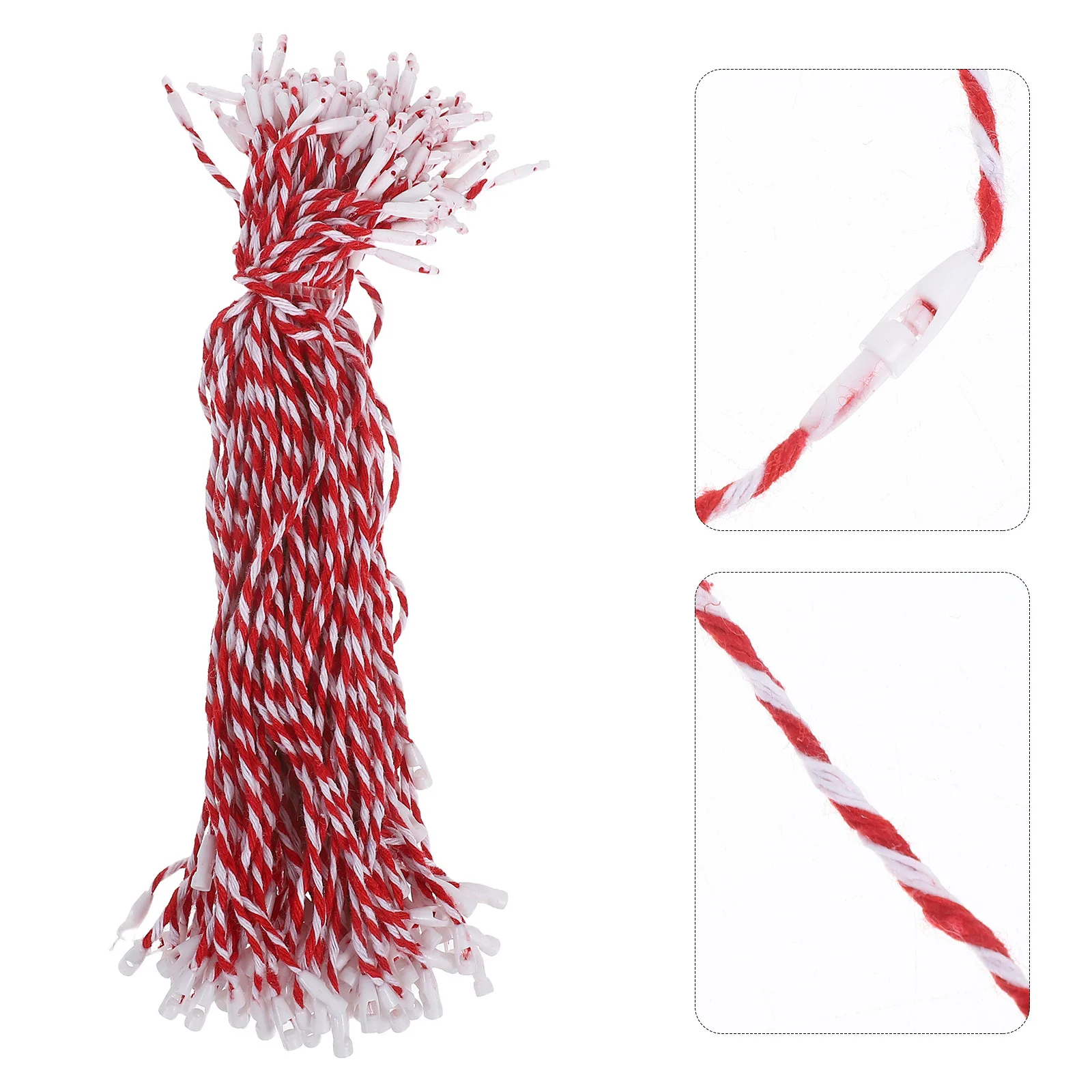 

500Pcs Ornament Hangers Secure Locking Easy to Use Versatile Application Christmas Trees Parties Seasonal Displays