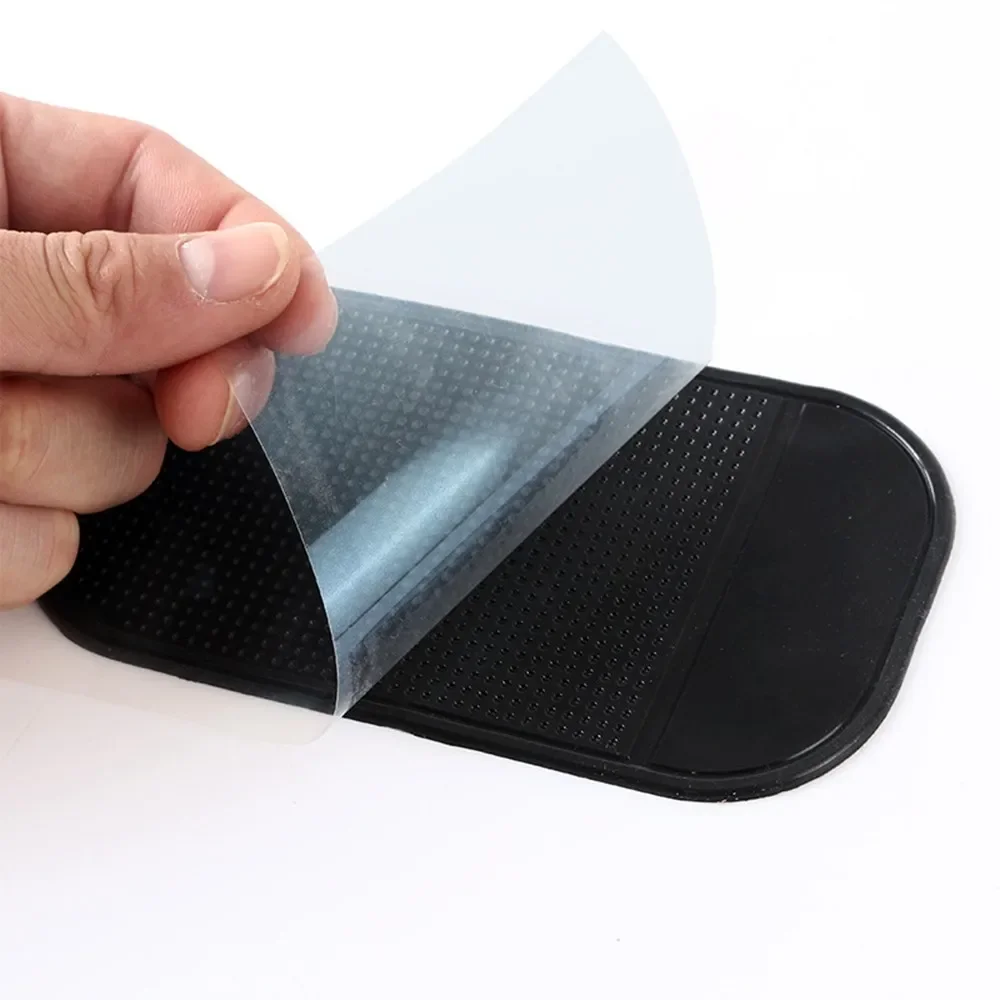 1Pcs 13x7cm Car Non Slip Mat Sticky Anti Slip PVC Pads Heat Resistant Car Dashboard Phone Sunglasses Holder Car Styling view 6