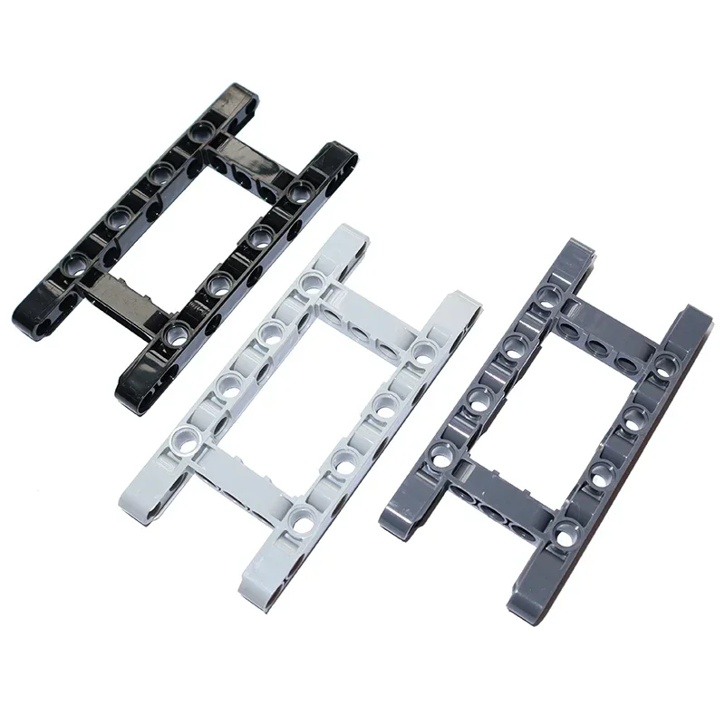 MOCการวิเคราะห์ชิ้นส่วนLiftarmดัดแปลงกรอบหนา 5X11 5X7 Beam 64178 64179 H-Shapeหนา 3X5 14720 DIY Building Blocksอิฐ
