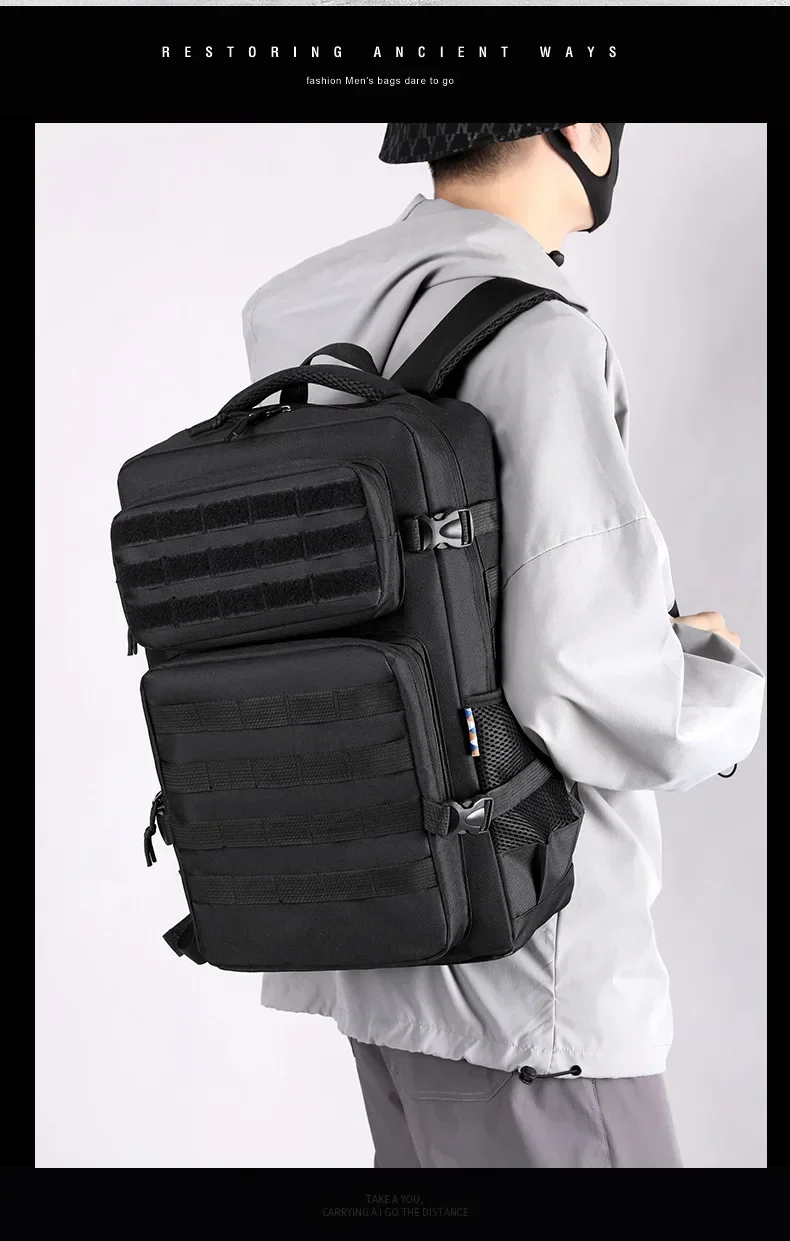 25L 1000D Nylon Waterproof Outdoor Rucksacks Tactical Sports Camping Hiking Trekking Hunting Backpack