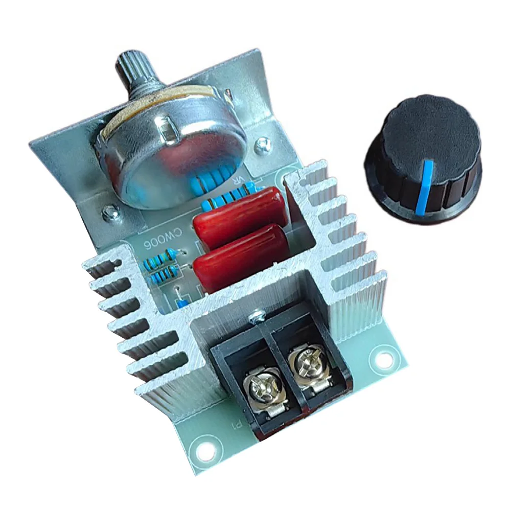 2000W  220V High Power Voltage Regulators SCR Speed Controller Electronic Voltage Regulator Governor Thermostat