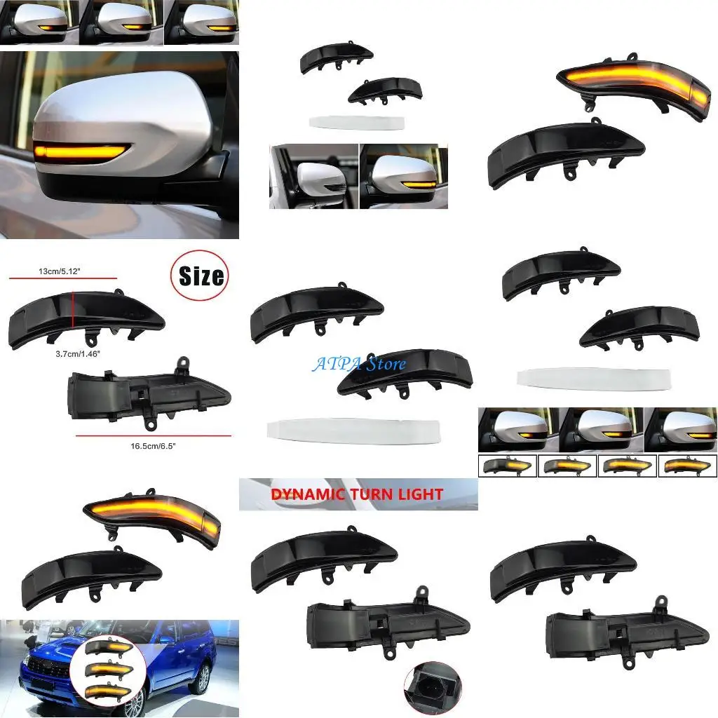 

U13C Auto Turn Light LED Side Rearview Mirror Sequential for Subaru