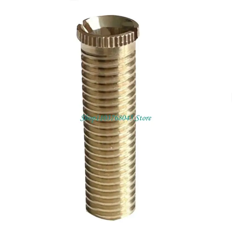 R53F Kitchen Sink Basket Strainer Thread Screw Connector Metal Strainer Plugs Screw Bolts Screw Connector Easy to Replace