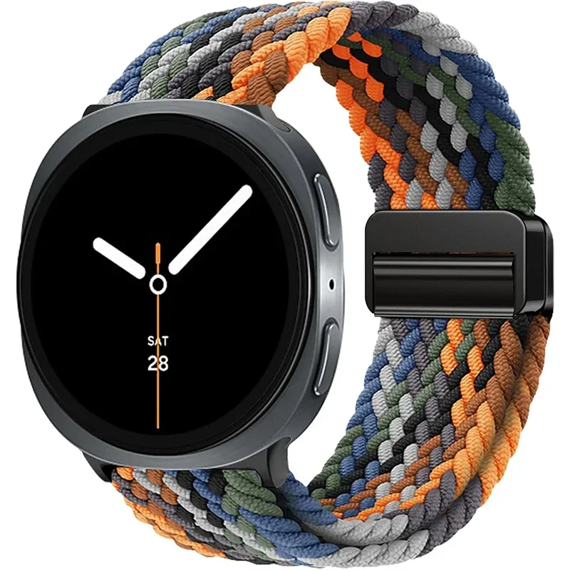 Geflochtenes Solo-Loop-Armband für Samsung Galaxy Watch 8 40/44mm Zubehör Nylon-Armband Correa Galaxy Watch 8 Classic Band 46mm – Detail 29
