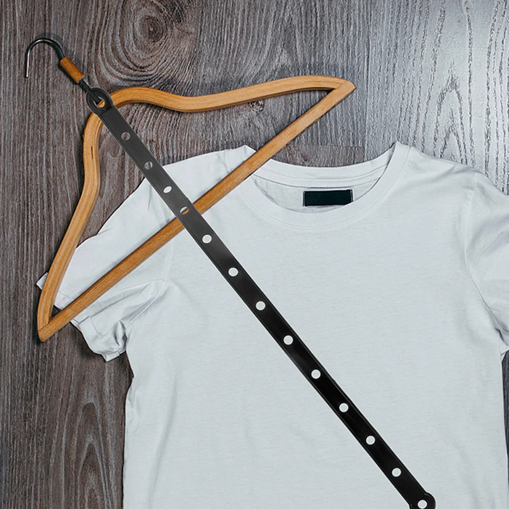 

30Pcs Plastic Clothes Hanger Connector Strips Multi Functional Hanging Display Strip Retail Closet Organizer