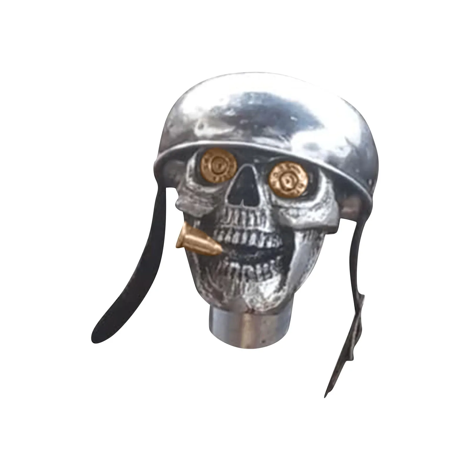 الجماجم الجندي قبضة يدويا مقبض تروس الشظية الشيطان الجماجم سيارة عصا شيفتر مقبض الهيكل العظمي نمط ناقل حركة أوتوماتيكي #5