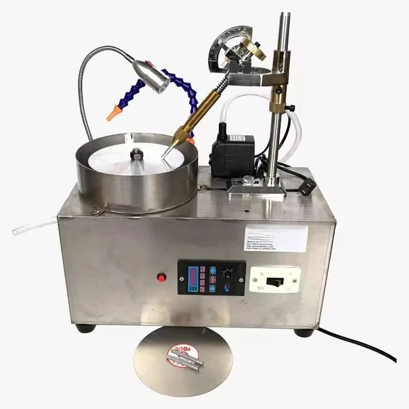 DIY Gemstone Processing Fixed-Angle Grinding Flat Grinding & Polishing Faceting Machines Pencil Sharpeners Seal Grinding Machine