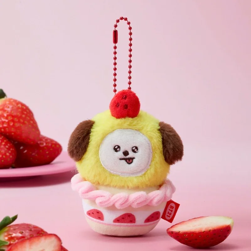 BT21 Cooky und Koya Anhänger Neues kreatives Cartoon- und niedliches modisches personalisiertes tragbares Schlüsselanhänger-Accessoire für Studentenrucksäcke – Detail 4