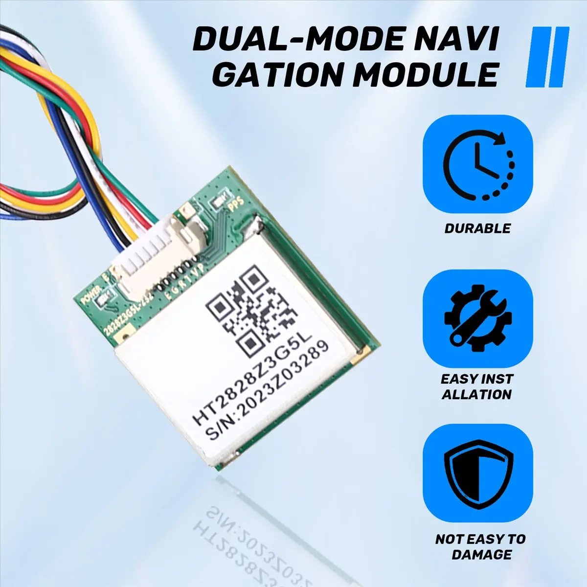 (BABQ) HT2828Z3G5L Dual-Mode Navigation Module Built-in FLASH Can Save Data in Power Failure