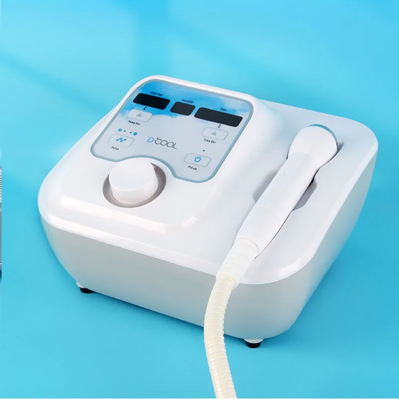 Skin Cooling Facial Dcool Beauty Machine Face Lift Anti Aging Wrinkle Removal Electroporation Mesotherapy Hot Cold Rejuvenation