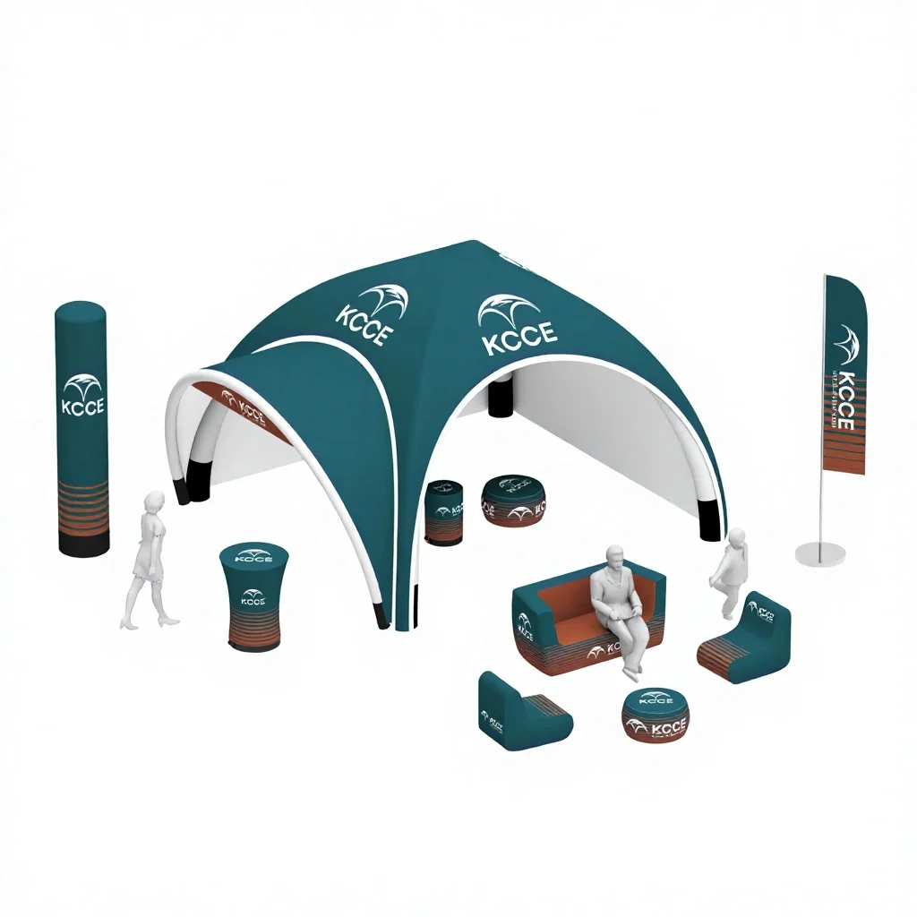 Starry Sky TPU Material Quick Open Large Inflatable Event Tent with Folding Design for Exhibitions and Events