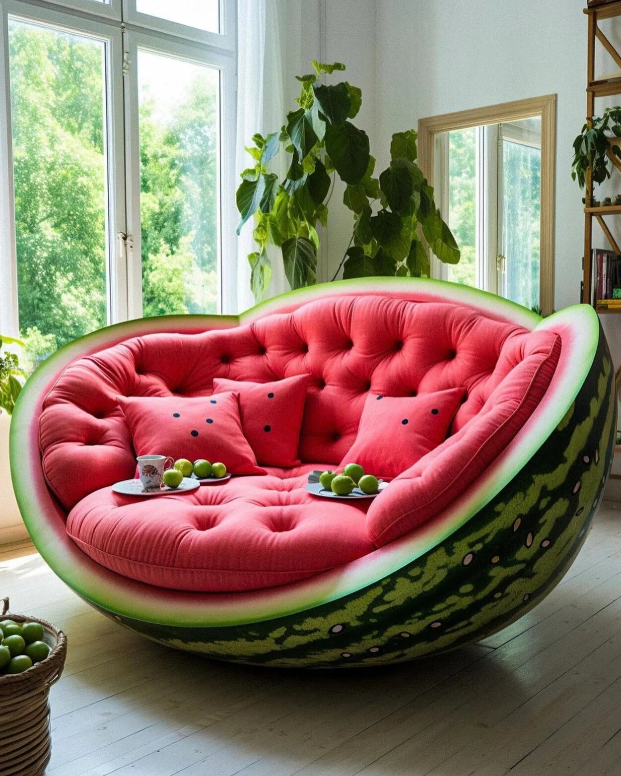 

Fruit custom special-shaped sofa single-seat sofa Xiaohongshu has the same style to picture custom-shaped sofa